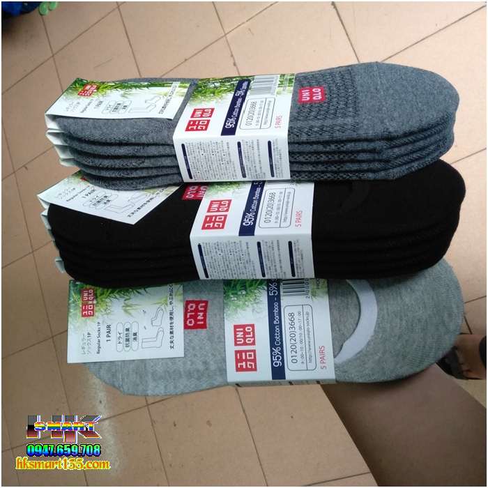Bộ 5 đôi tất nam cổ ngắn Uniqlo hàng xuất Nhật 79000 Sanhangre #23 Bộ 5 đôi tất nam cổ ngắn Uniqlo hàng xuất Nhật 79000 Sanhangre